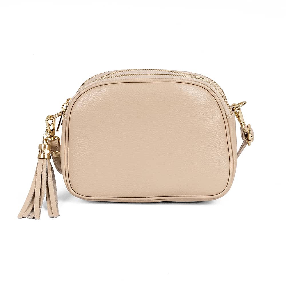 Cream In Your Coffee Leather Cross-Body Bag