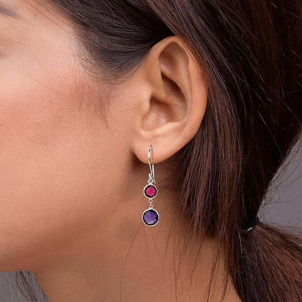 Chromatic Cascade Earrings