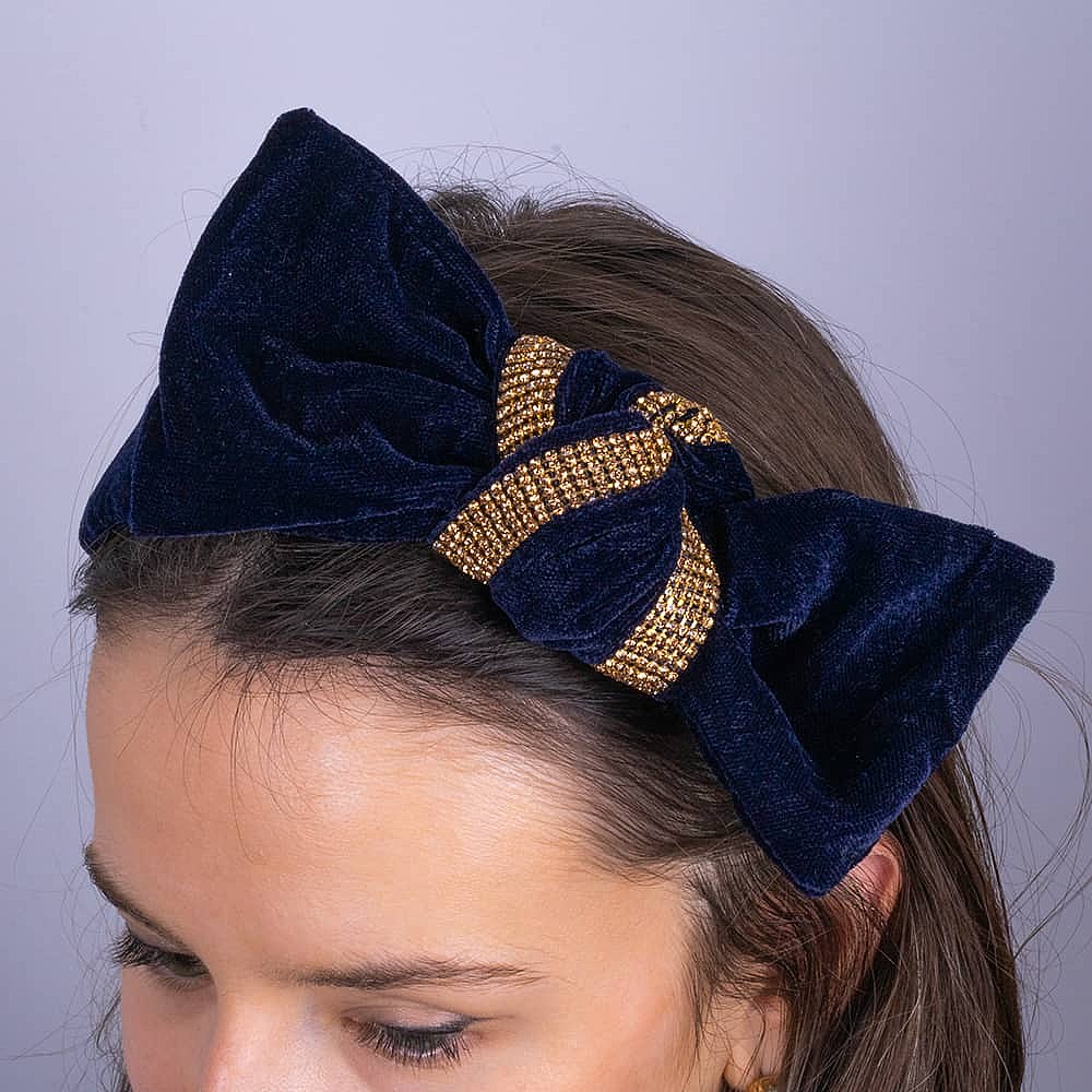 Finished With Flair Velvet Headband