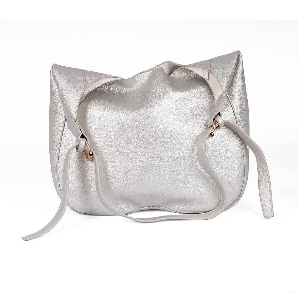 The Silver Lining Faux Leather Bag