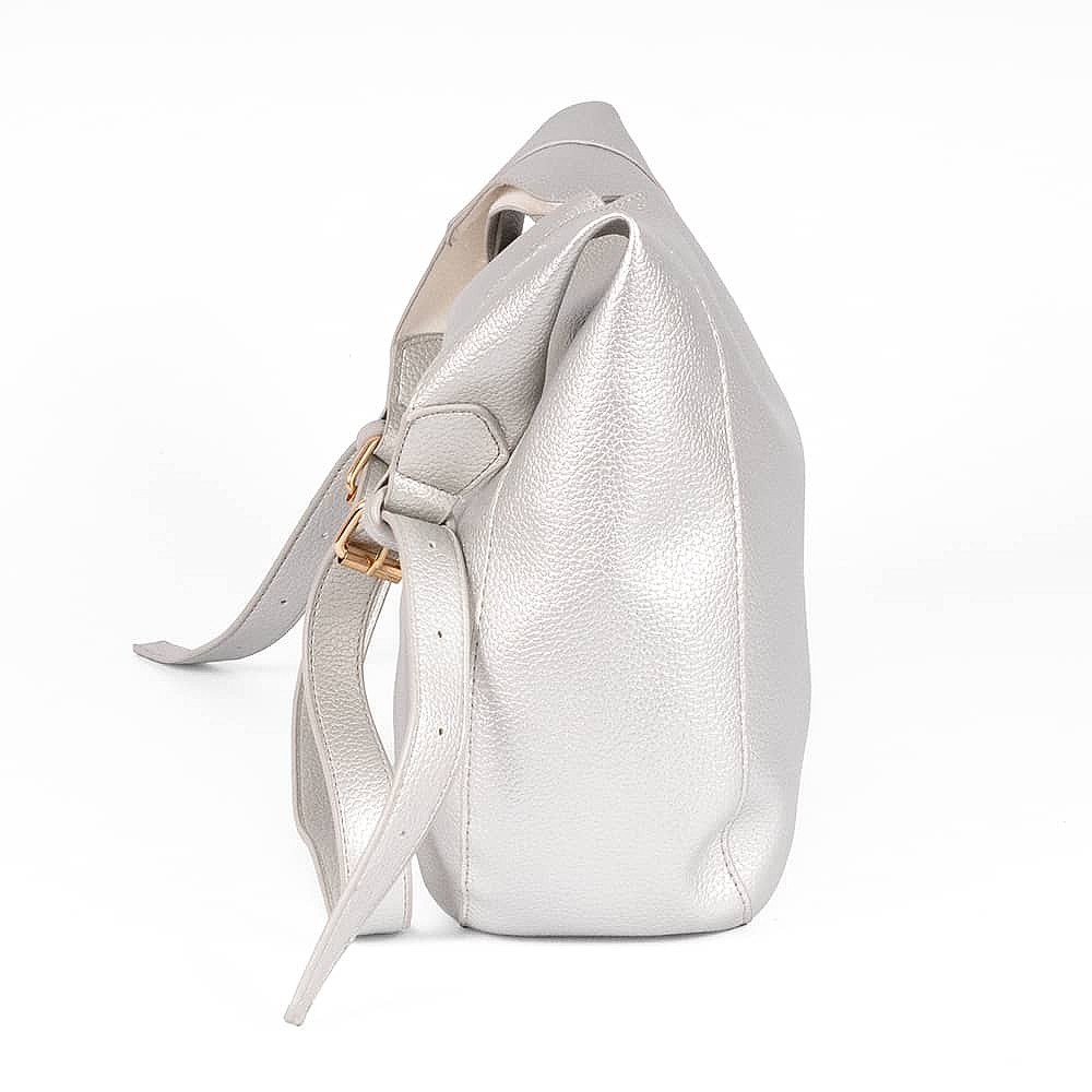 The Silver Lining Faux Leather Bag