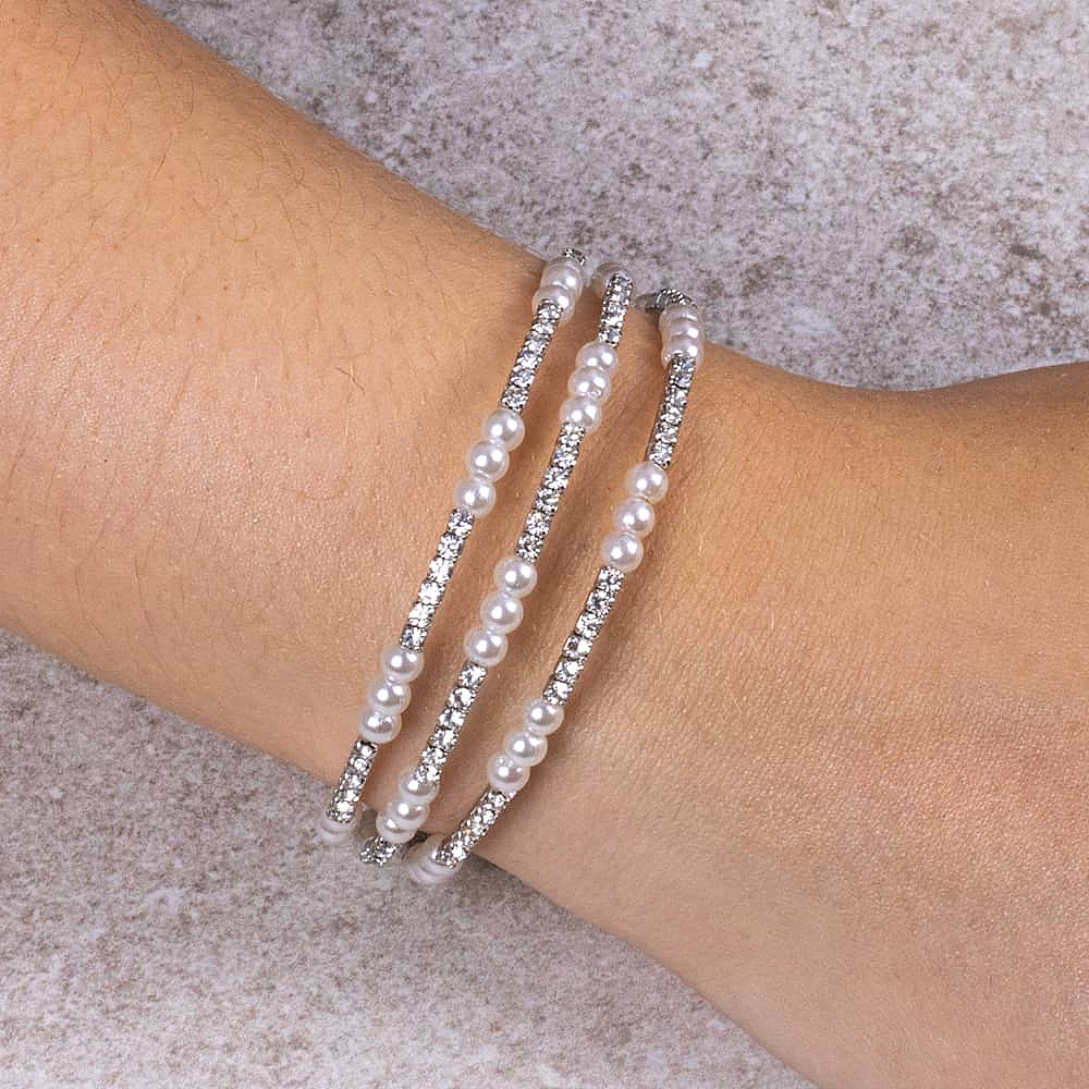 Sparkling Sophisticate Cuff Bangle