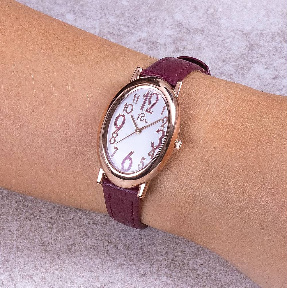Time Will Tell Purple Watch