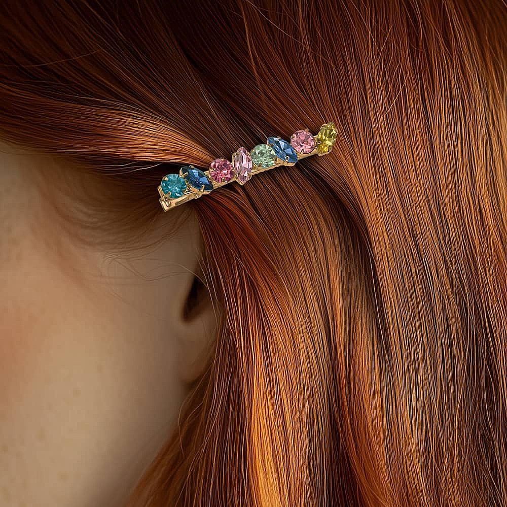 Calling for Colour Hair Clip