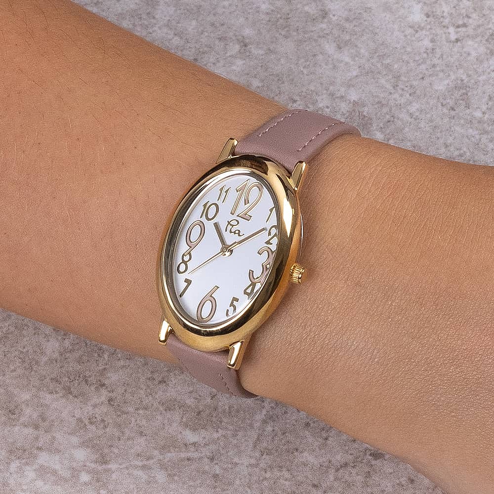 Time Will Tell Blush Watch