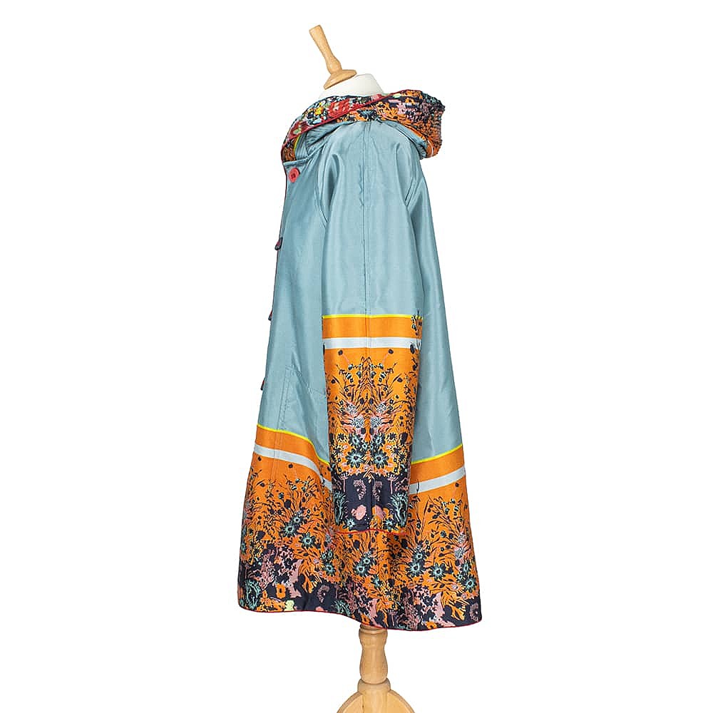 Best in Bloom Navy Raincoat