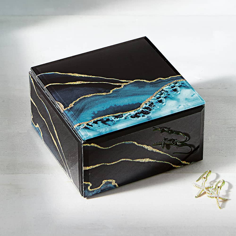 Of Sky & Sea Glass Box