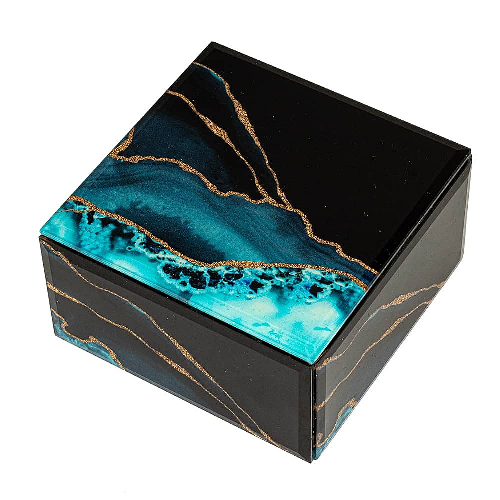 Of Sky & Sea Glass Box
