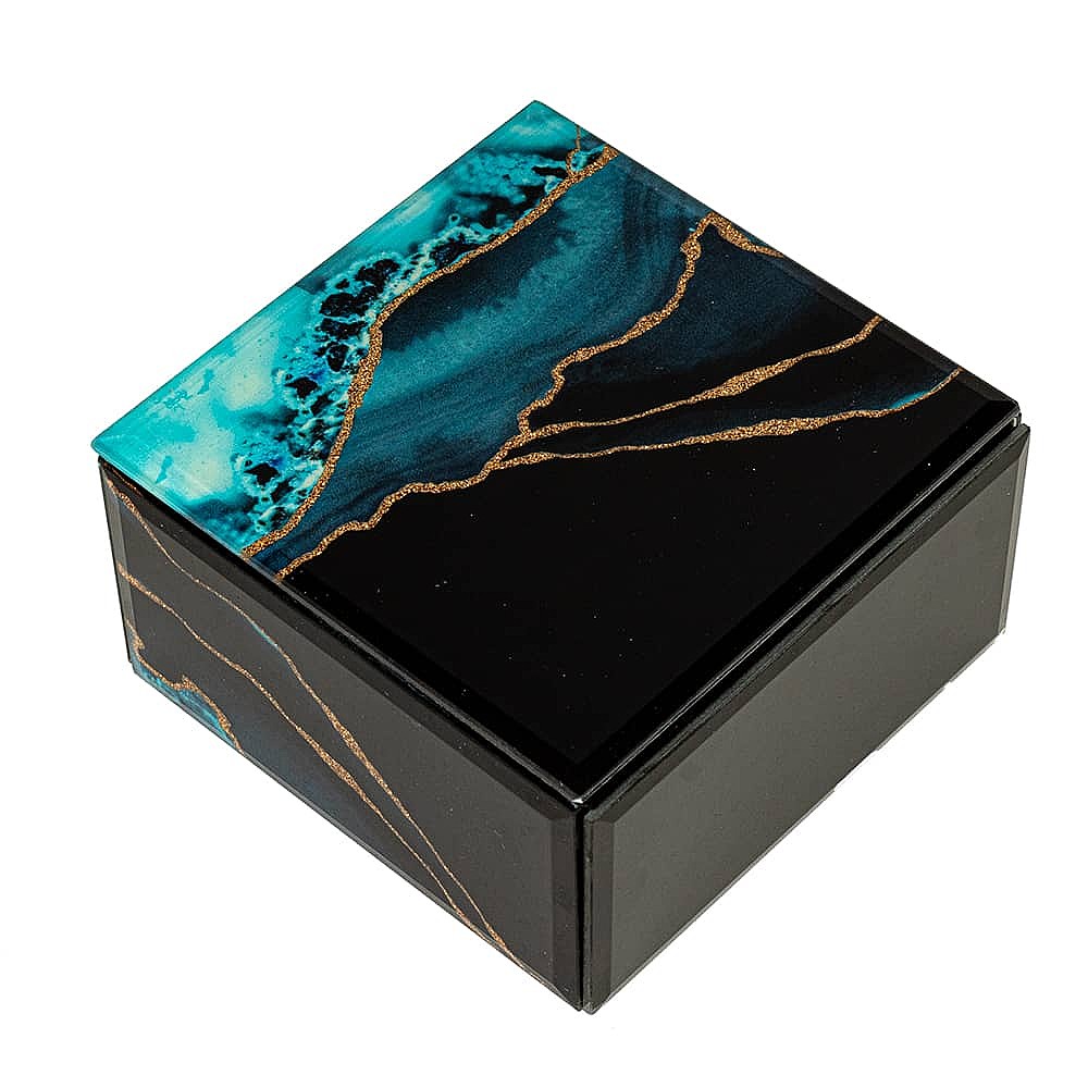 Of Sky & Sea Glass Box