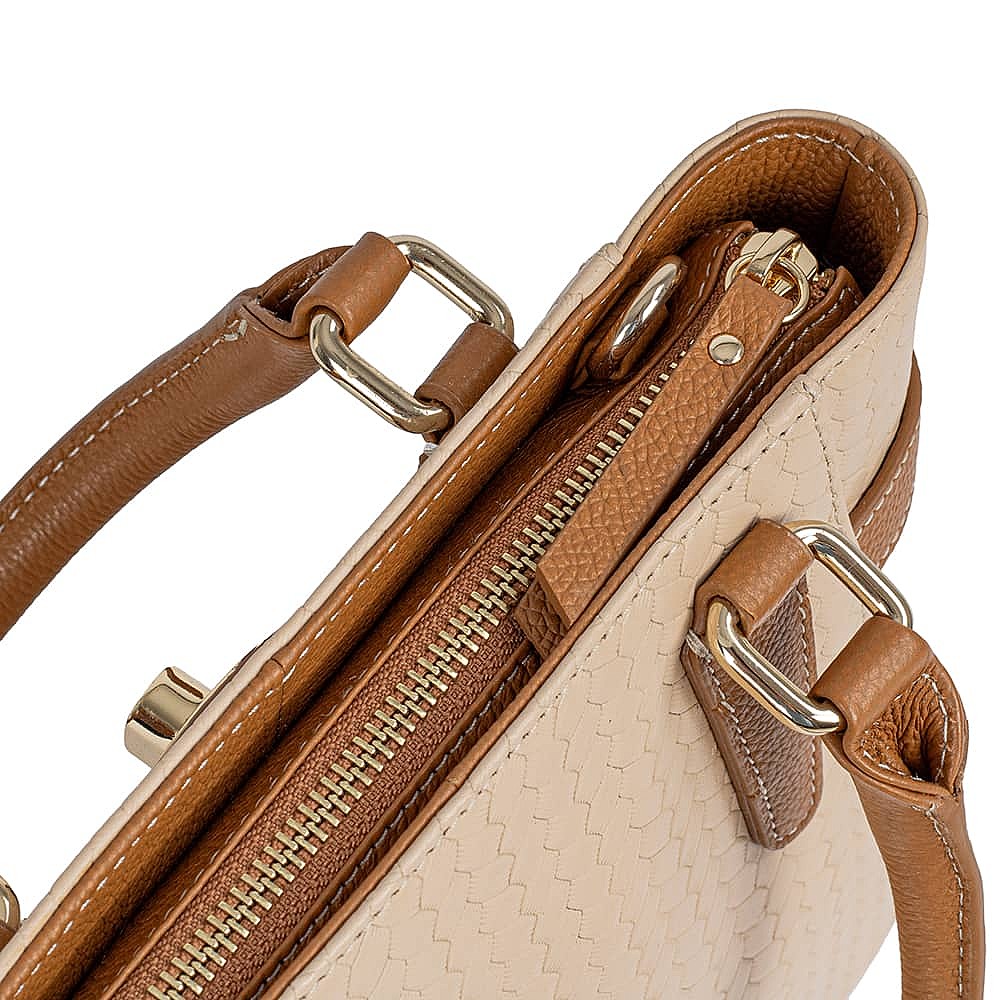 Sandy Lanes Leather Mini Tote Bag