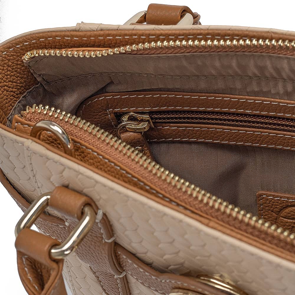 Sandy Lanes Leather Mini Tote Bag