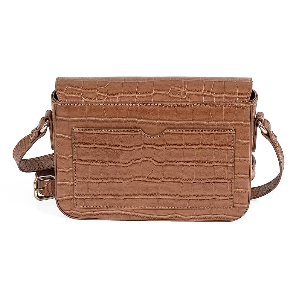Places to Be Tan Leather Bag