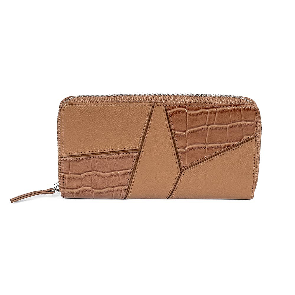 Taken with Tan Leather Purse