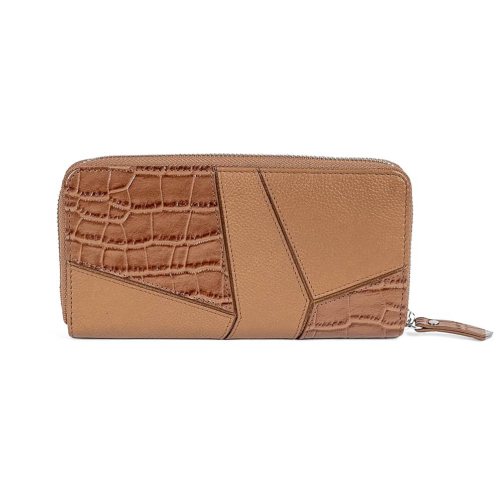 Taken with Tan Leather Purse