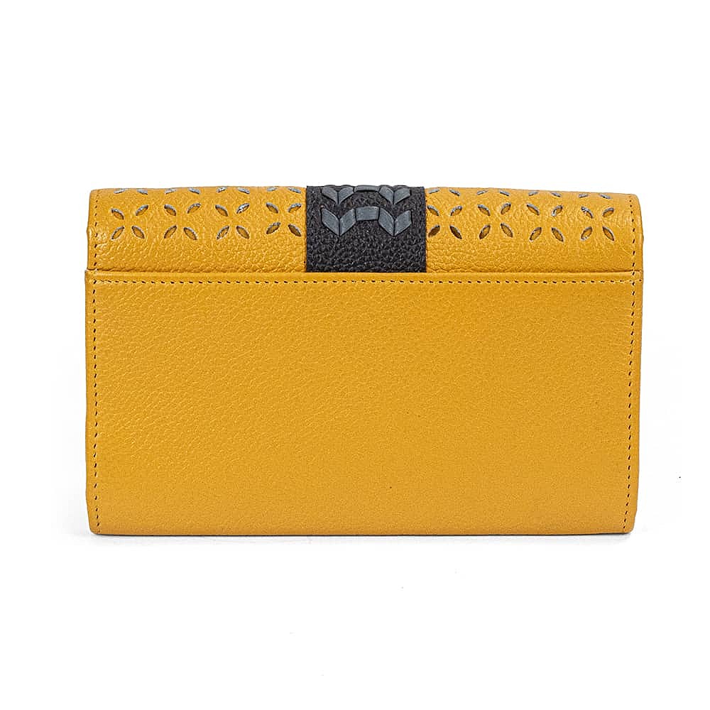 Walking on Sunshine Leather Purse