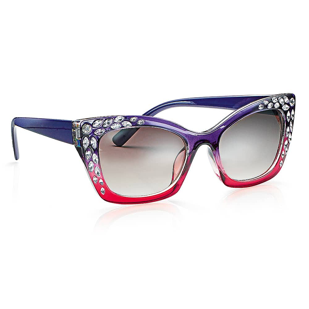 Dare to Dazzle Purple Sunglasses