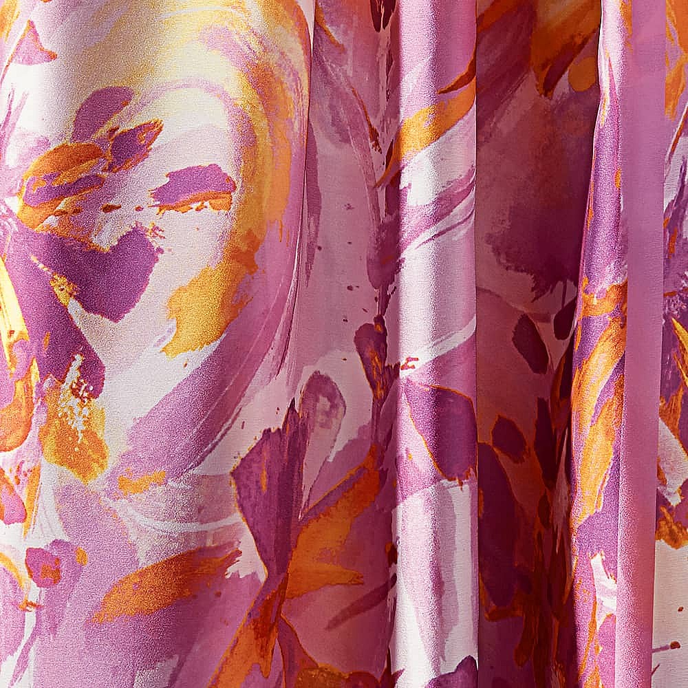Painterly Pink Scarf