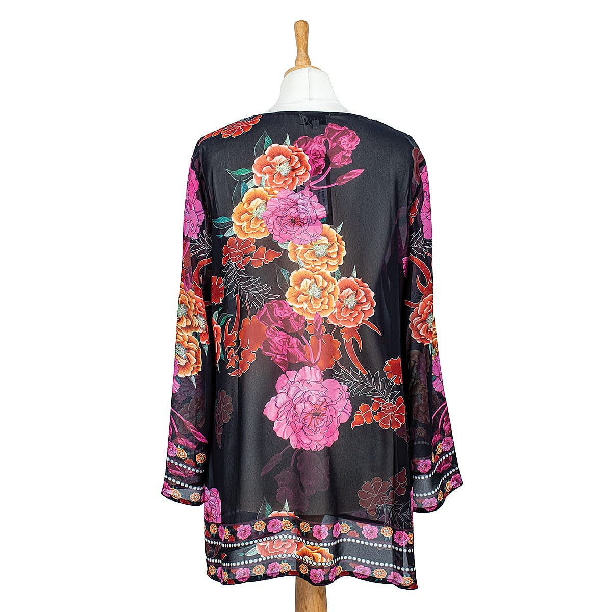 Floral Noir Tunic