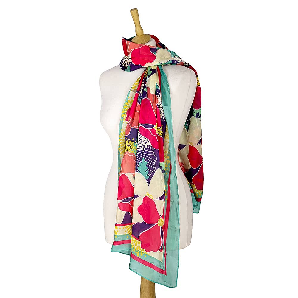 Floral Fiesta Scarf