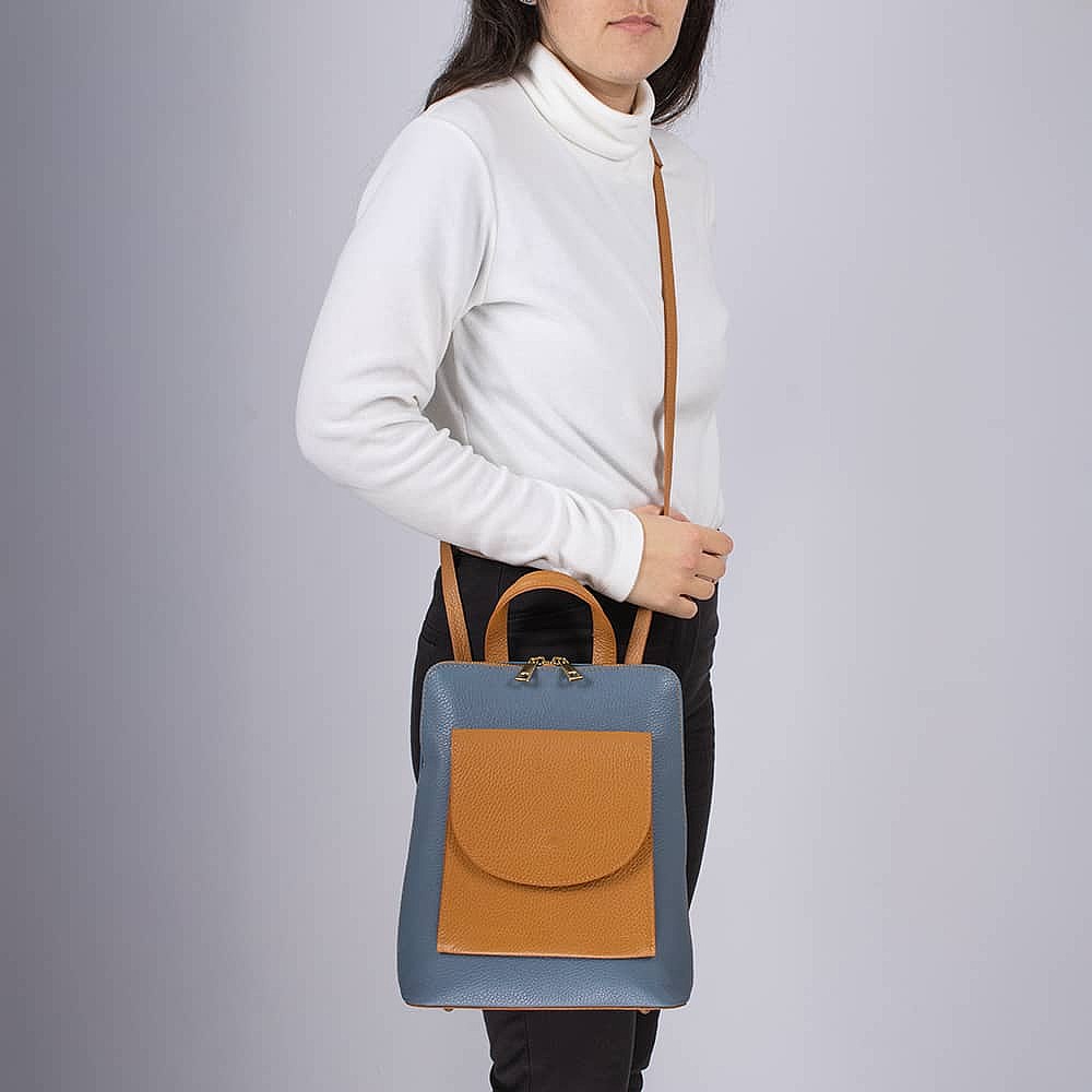 Blaze Your Trail Leather Backpack