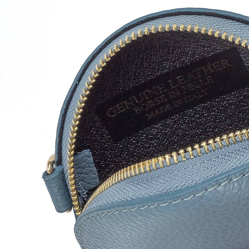 Connect the Dot Leather Coin Purse