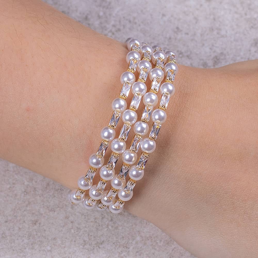 Wrapped in Glamour Coil Bangle
