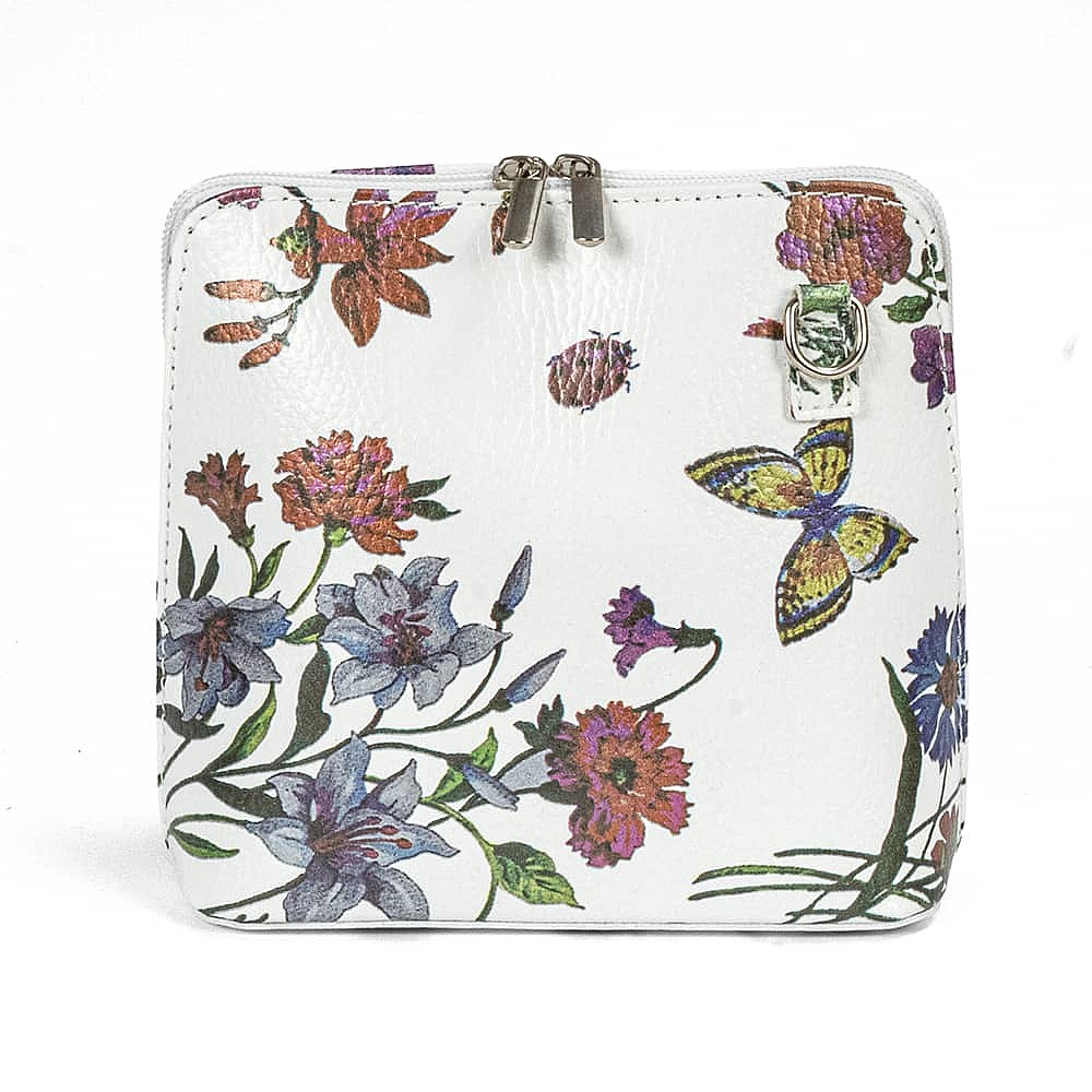 Floral Affair Leather Cross-Body Bag