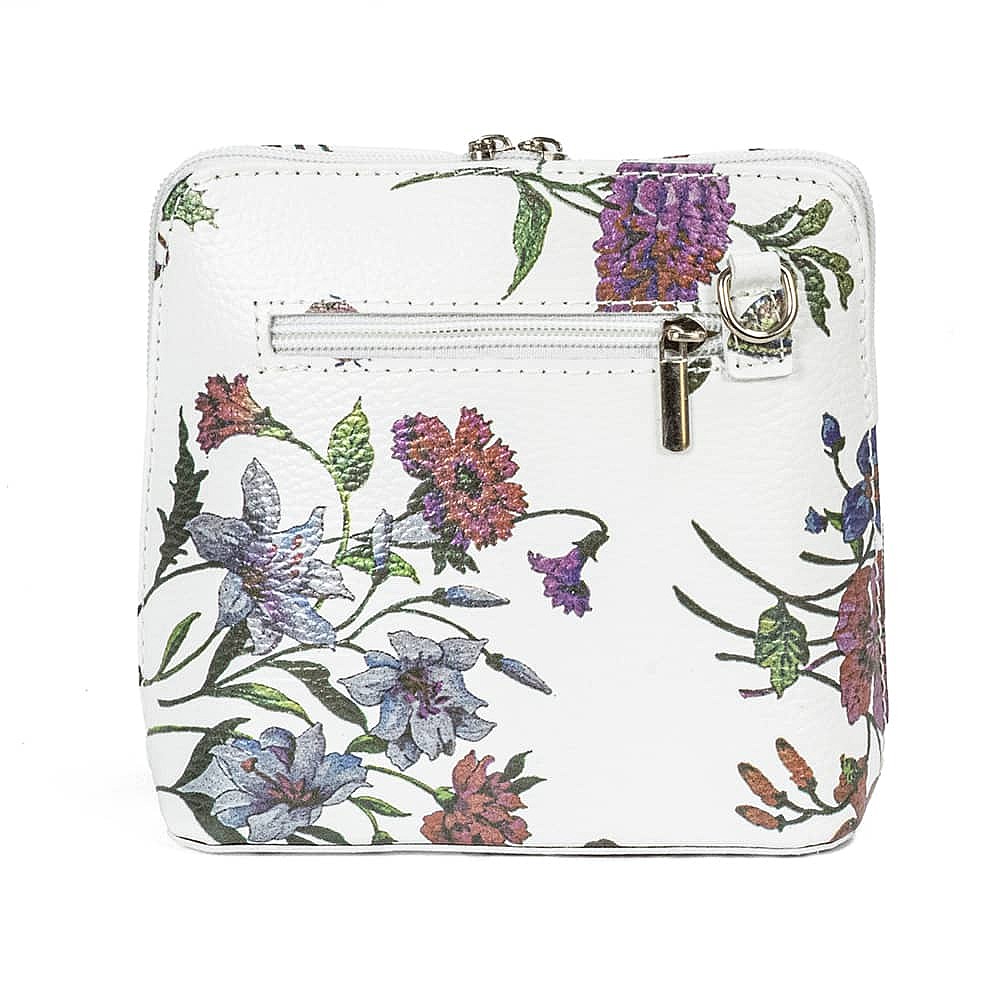 Floral Affair Leather Cross-Body Bag