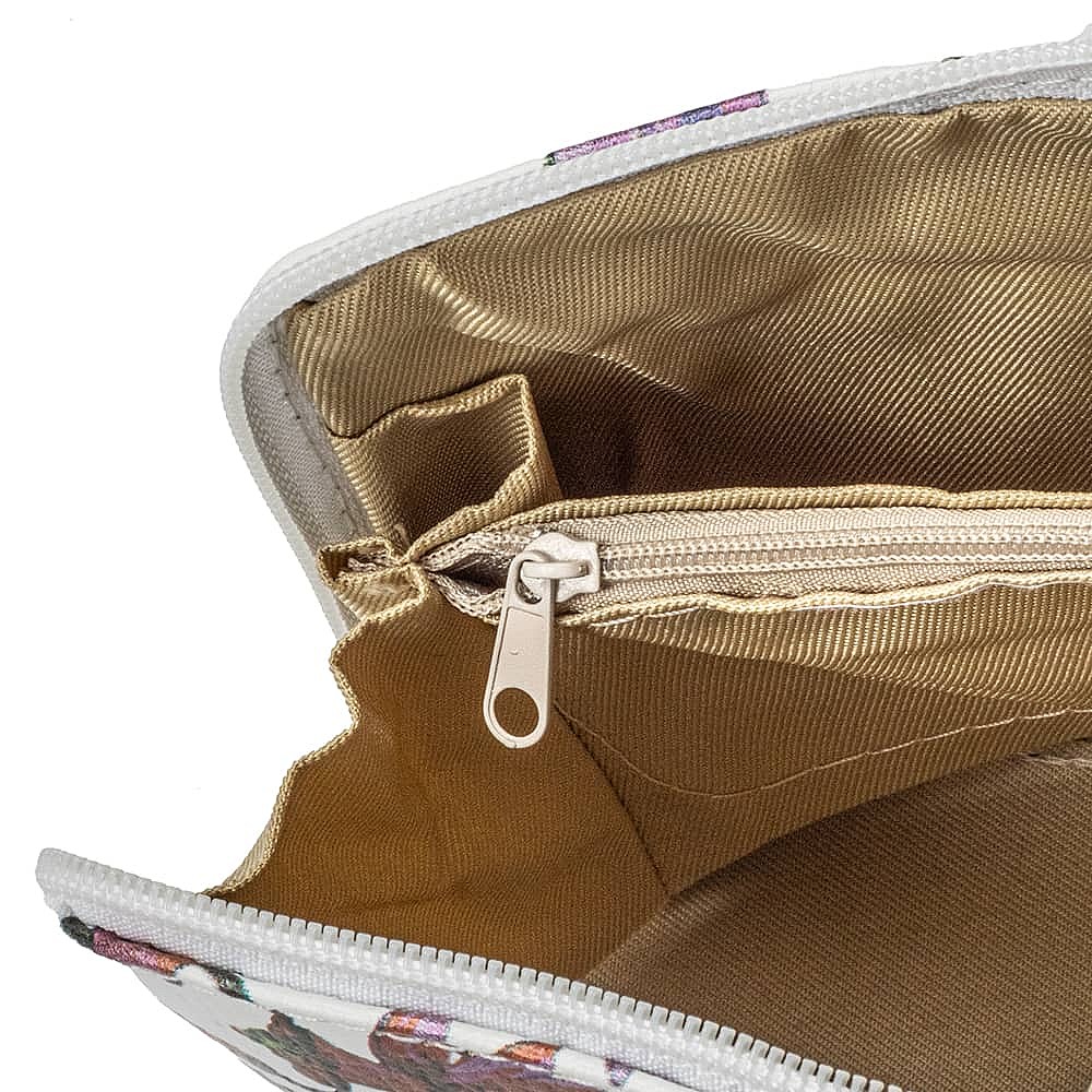 Floral Affair Leather Cross-Body Bag