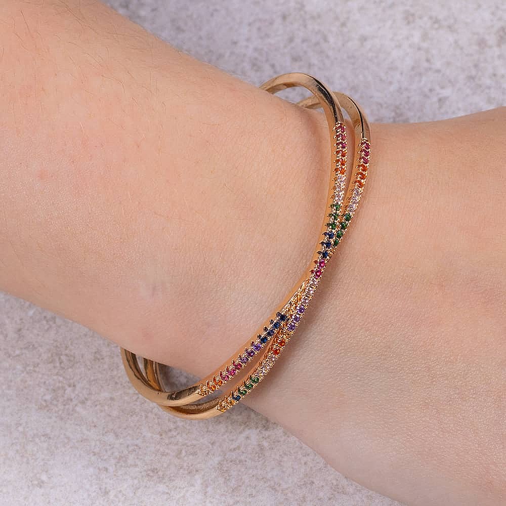 Rainbow's End Cuff Bangle