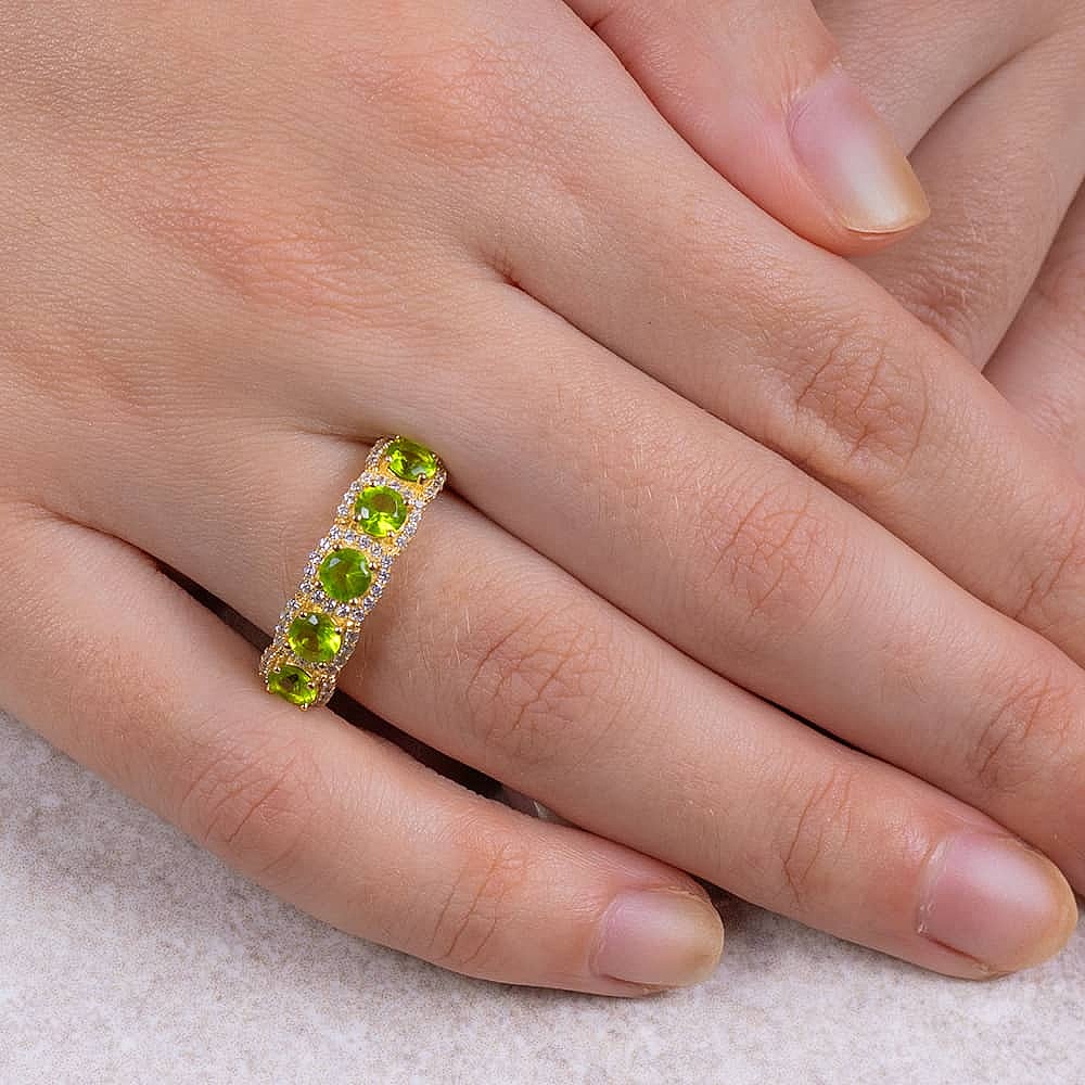 Luxe in Lime Ring