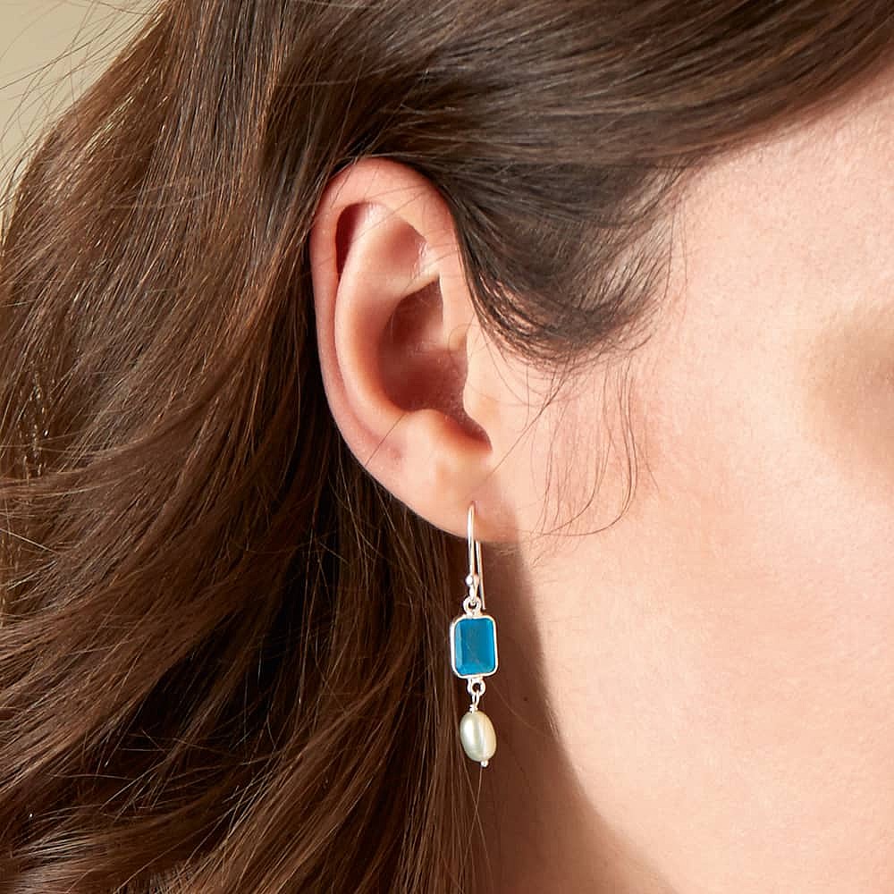 Up in the Air Gemstone Earrings
