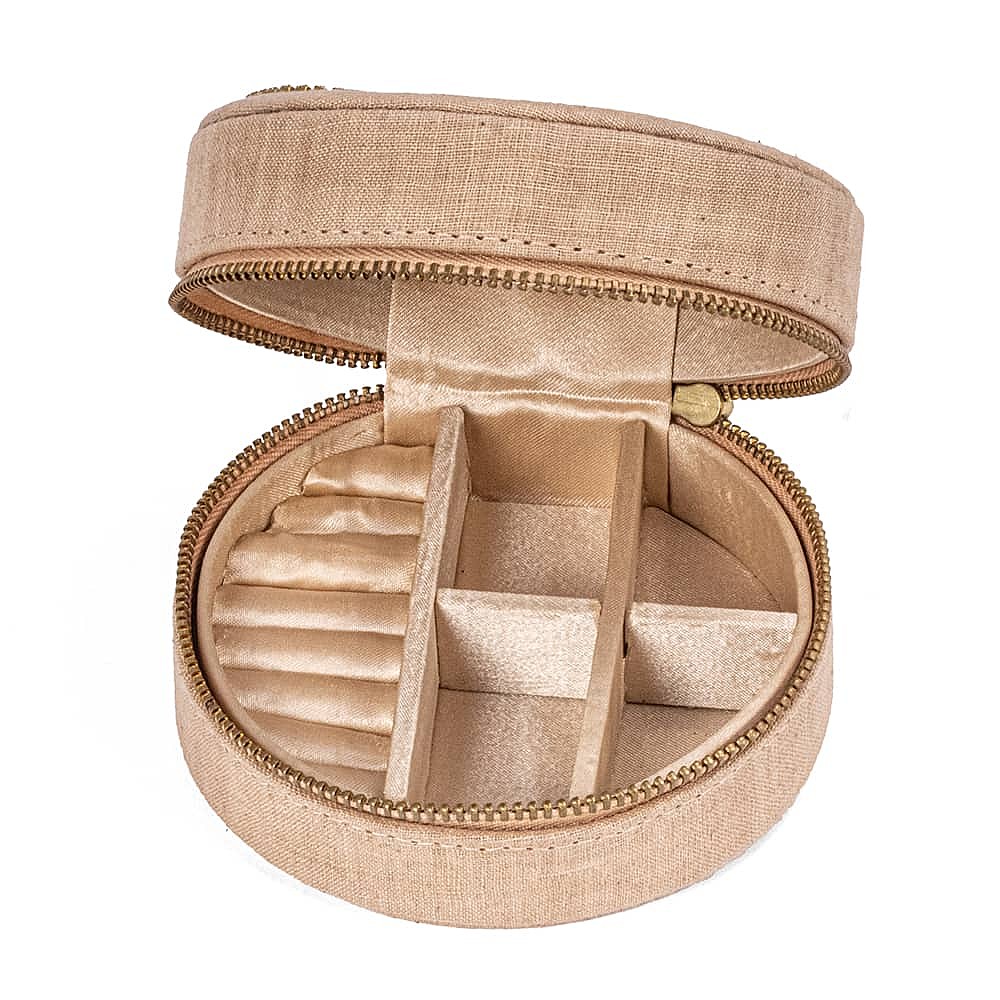Around Town Fabric Jewellery Box