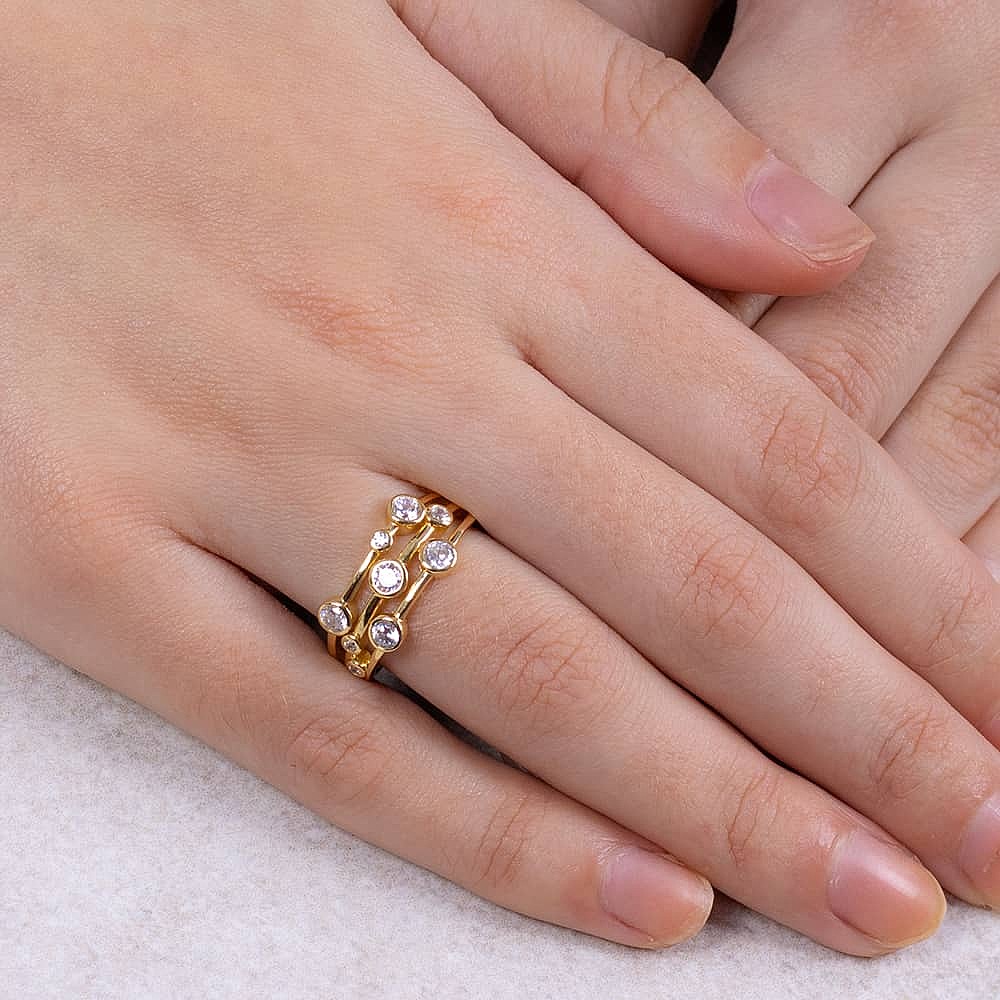 Light of My Life Gold-plated Ring