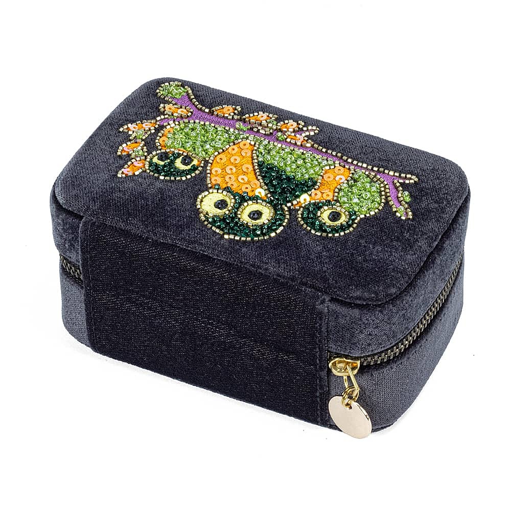 Owl Be There Velvet Jewellery Box