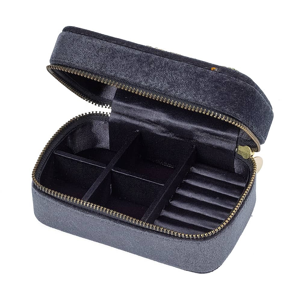 Owl Be There Velvet Jewellery Box
