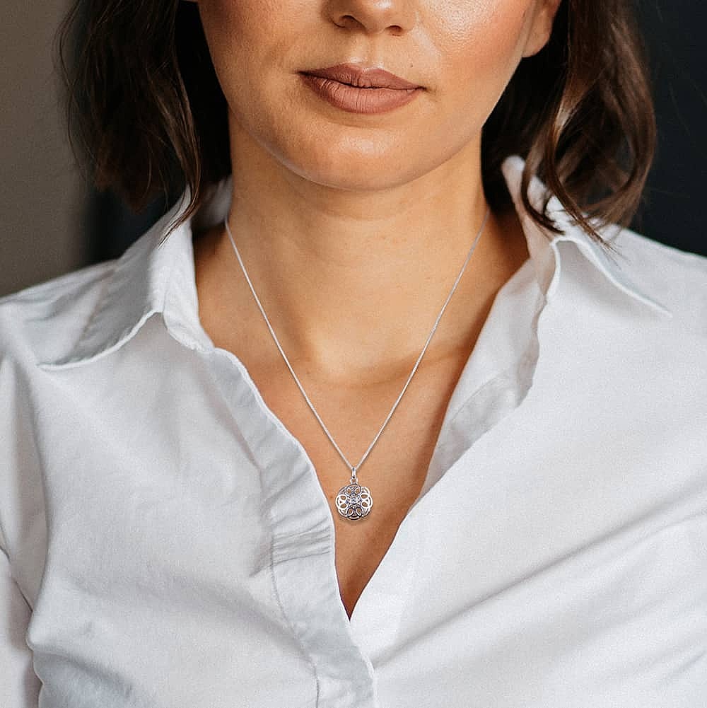 Soulful in Silver Pendant