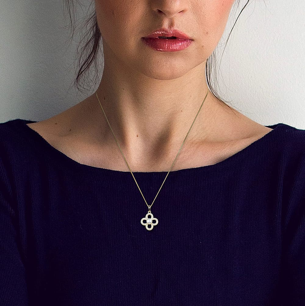 Poised Petals Pendant