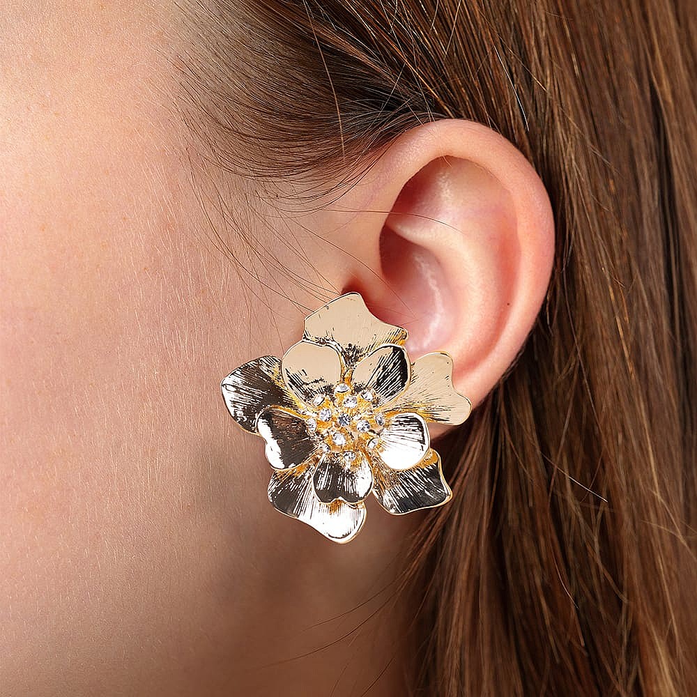 Flowering Glory Stud Earrings