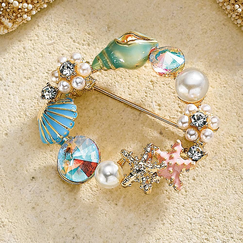 Sea Serenade Brooch