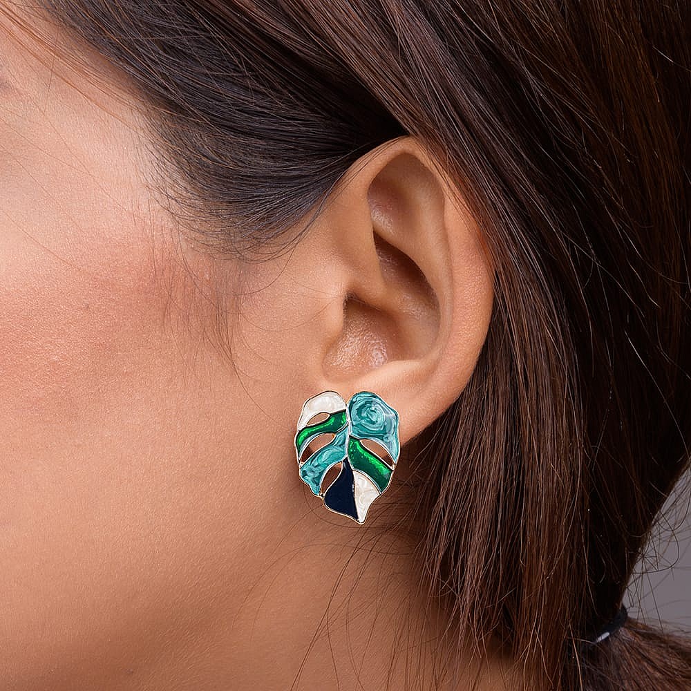 Jungle Joy Clip On Earrings