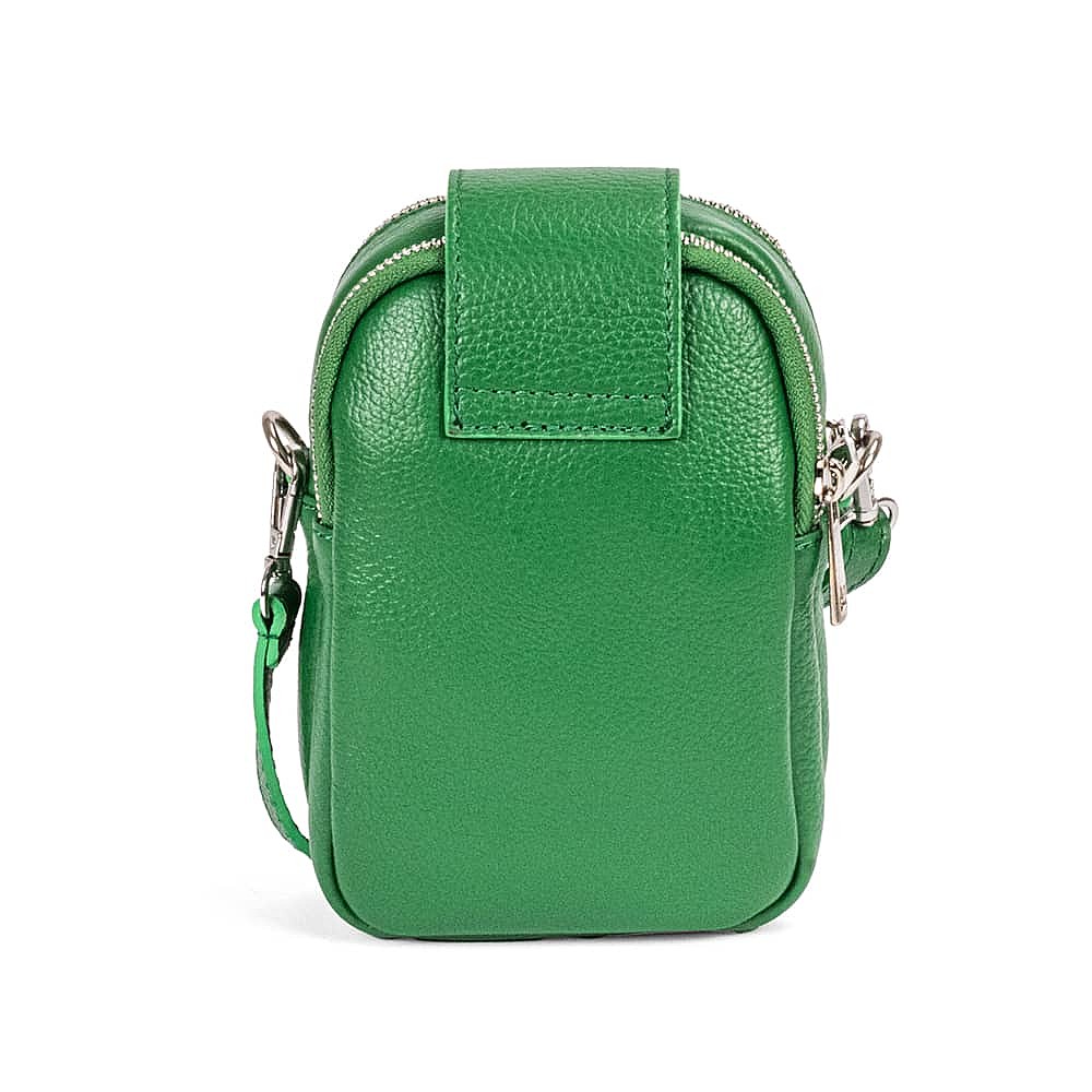 Life's a Journey Green Cross-Body Bag