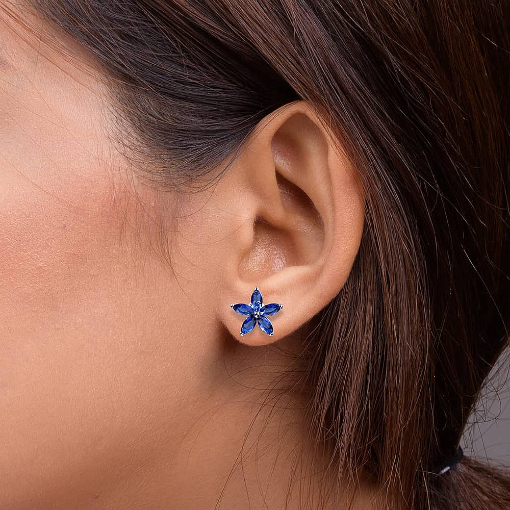 Best in Blue Stud Earrings