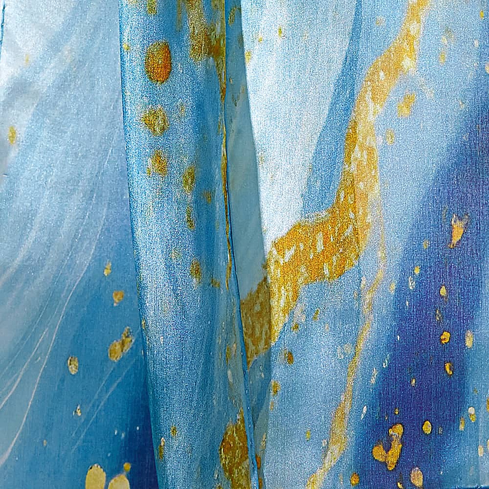 Ethereal Light Silk Scarf