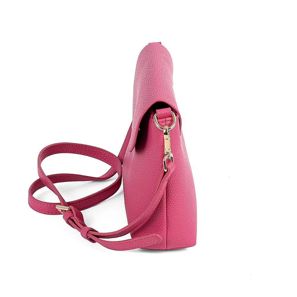 Pink Prediction Faux Leather Tote Bag