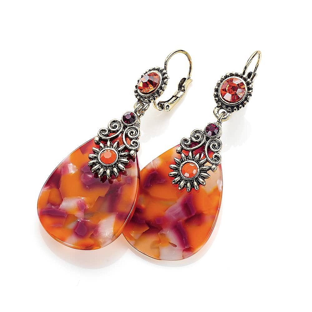 Sparkling Sunset Earrings