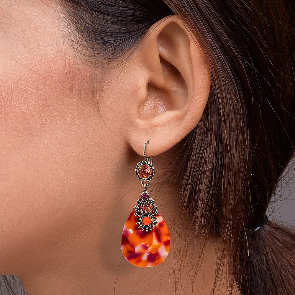 Sparkling Sunset Earrings