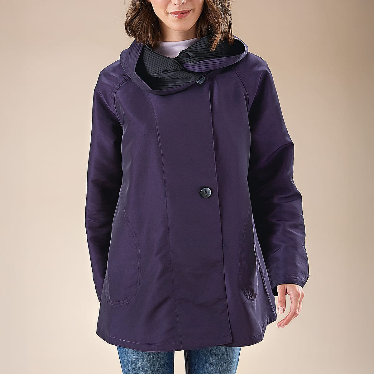 Perfectly Purple Raincoat