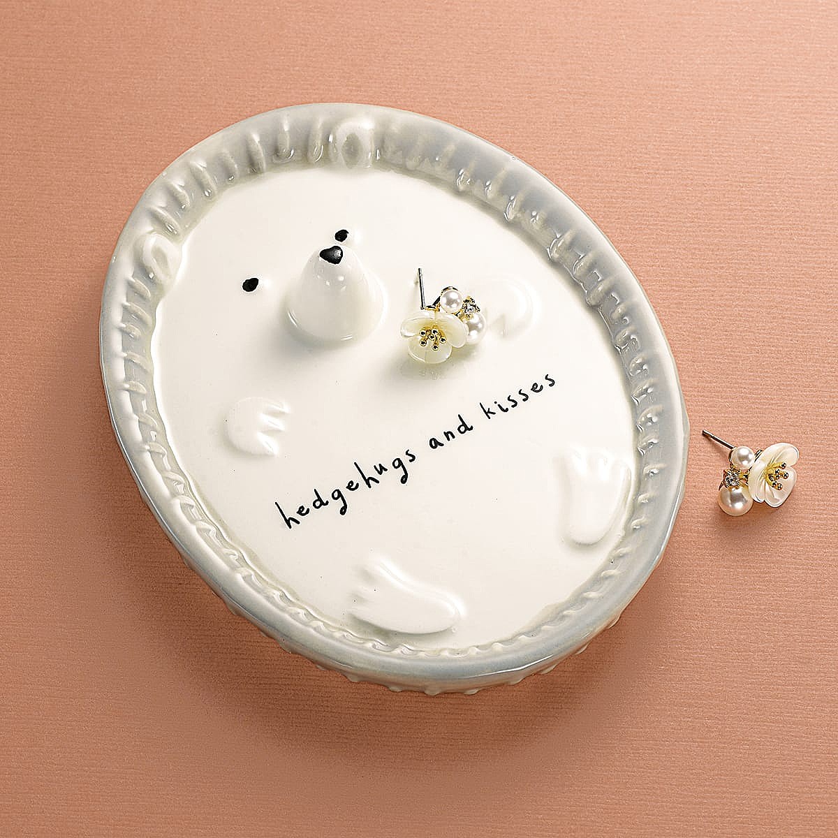 Hedgehog Hugs Trinket Dish