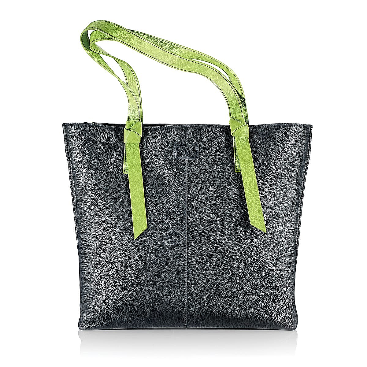 Bold Balance Leather Tote Bag